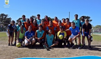 FTBOL AMISTOSO EN EL POLIDEPORTIVO